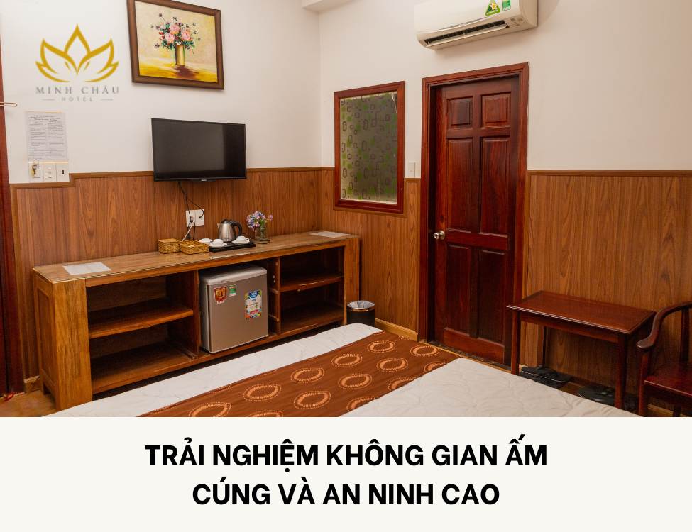 Trải nghiệm không gian ấm cúng và an ninh cao