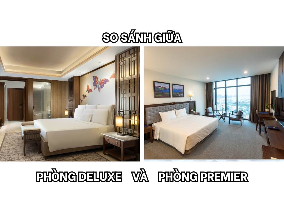 So sánh giữa phòng Deluxe và phòng Premier