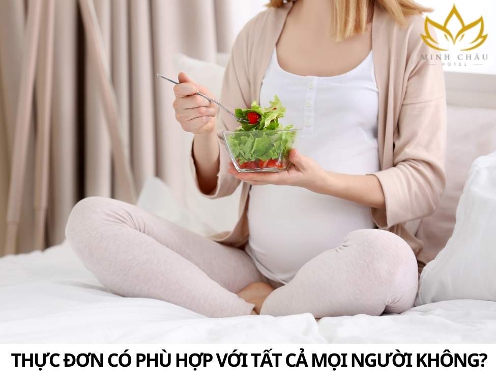 Thực đơn 3 tháng cuối vào con không vào mẹ