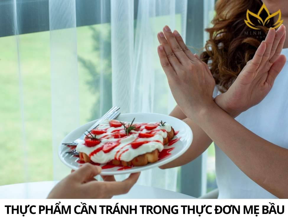Thực đơn 3 tháng cuối vào con không vào mẹ