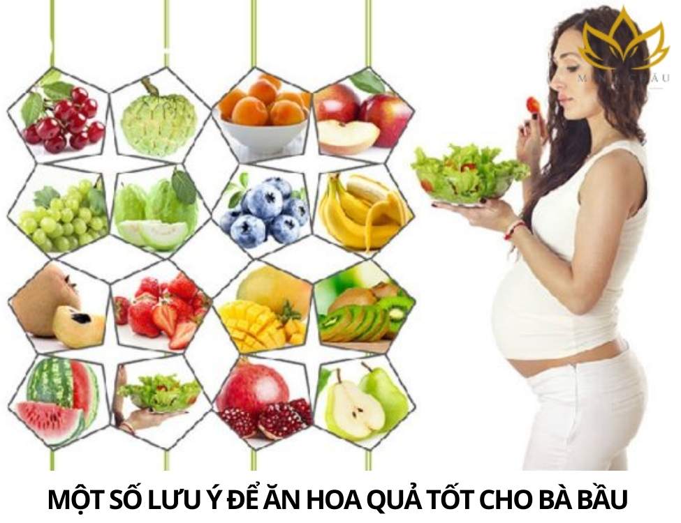 Trái cây tốt cho bà bầu 3 tháng cuối