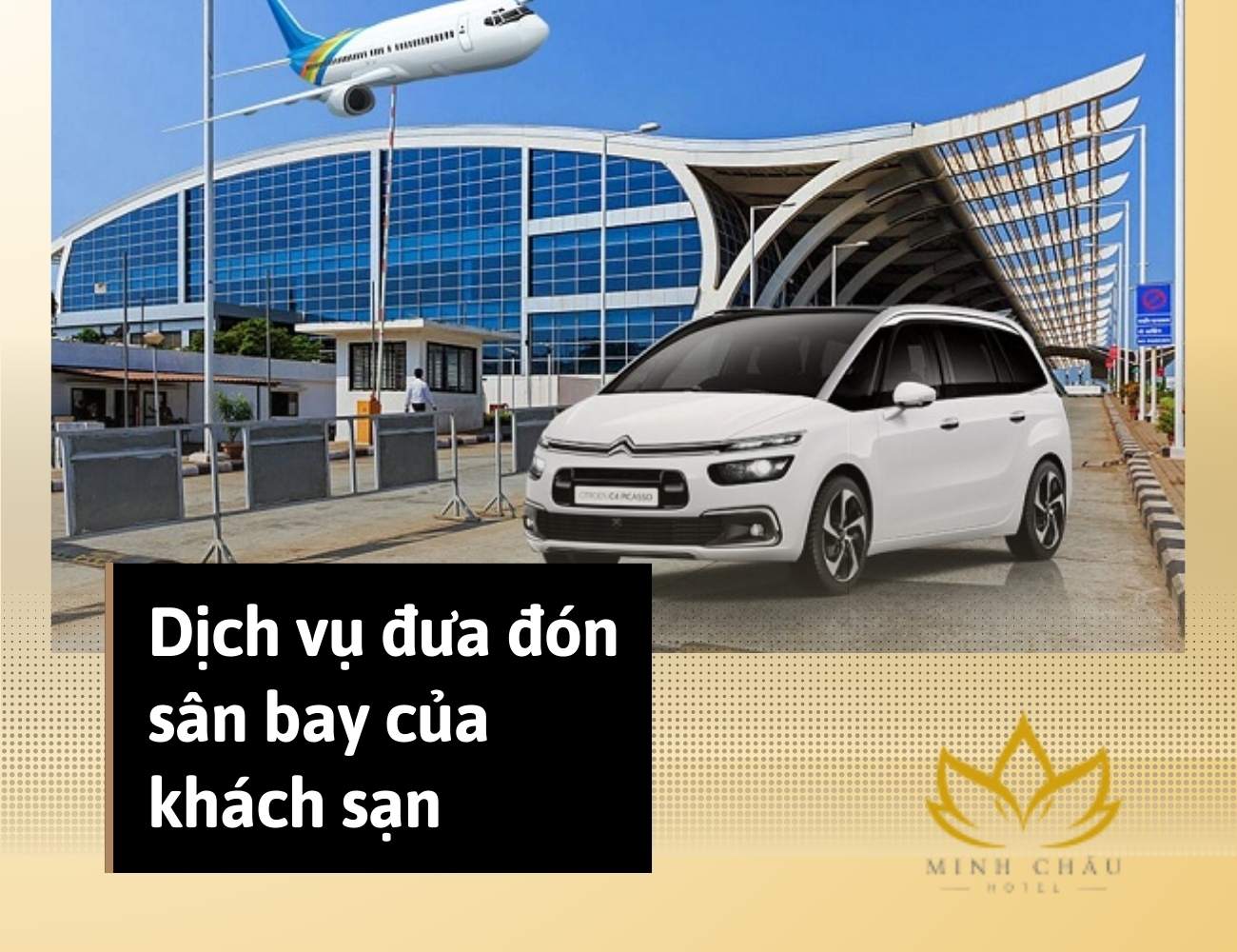 dịch vụ đưa đón sân bay của khách sạn