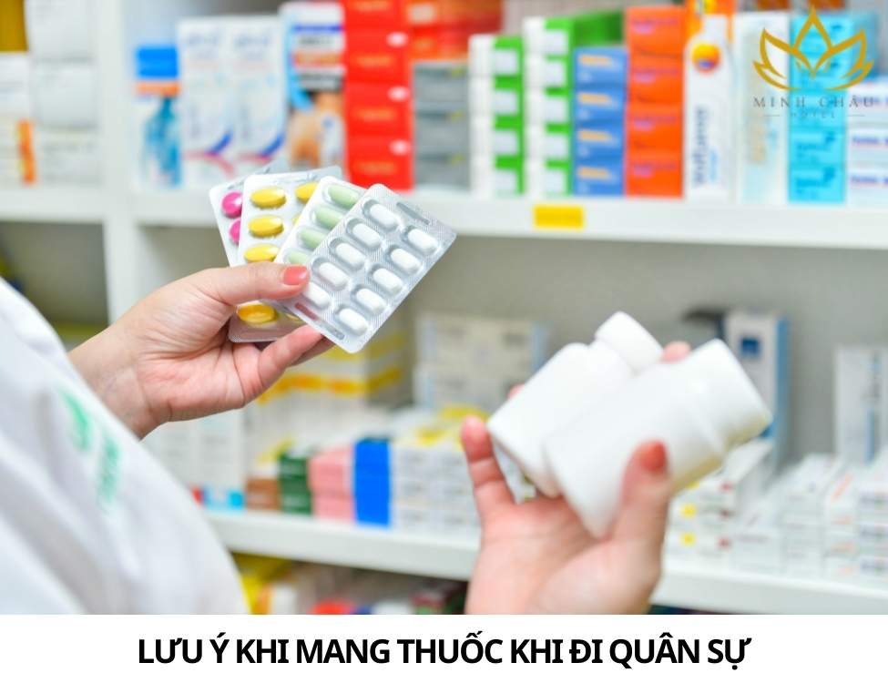 đi quân sự mang thuốc gì
