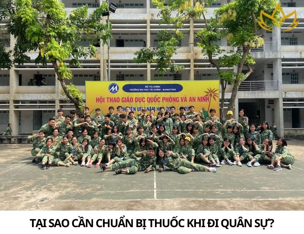 đi quân sự mang thuốc gì