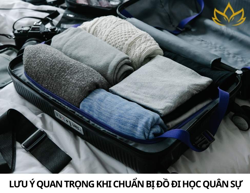 đi học quân sự mang gì