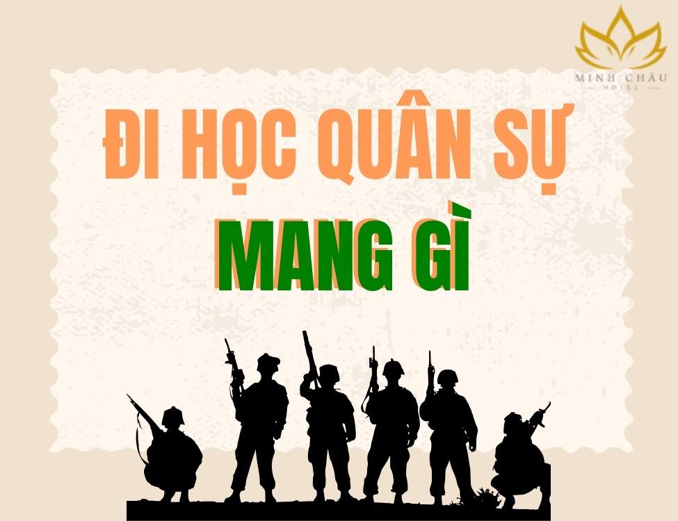 đi học quân sự mang gì