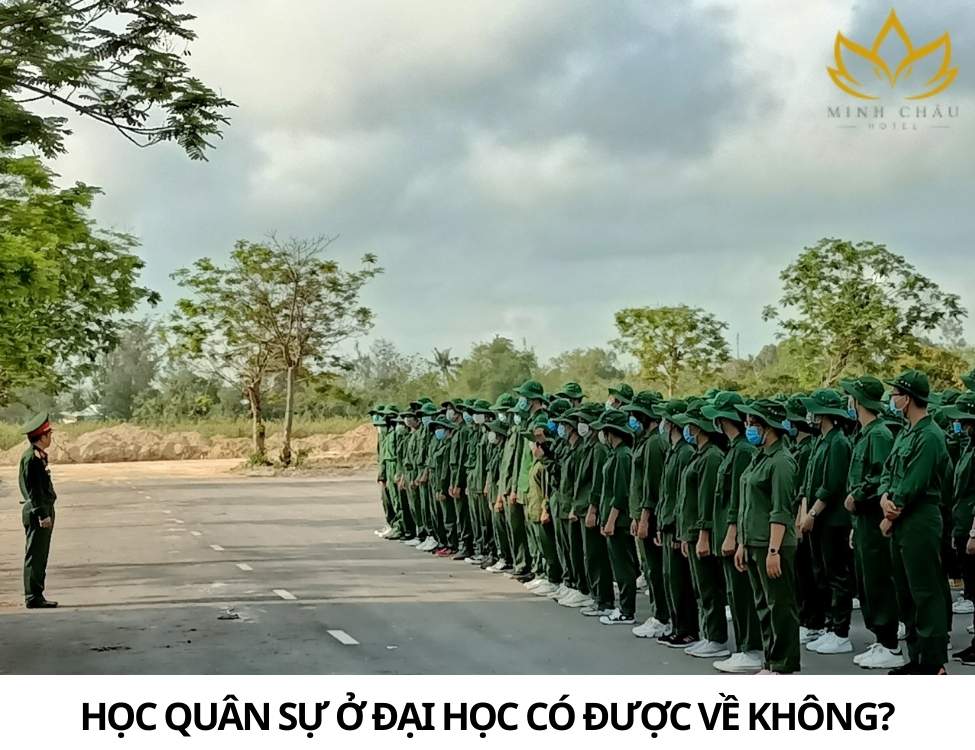 học quân sự ở đại học có được về không