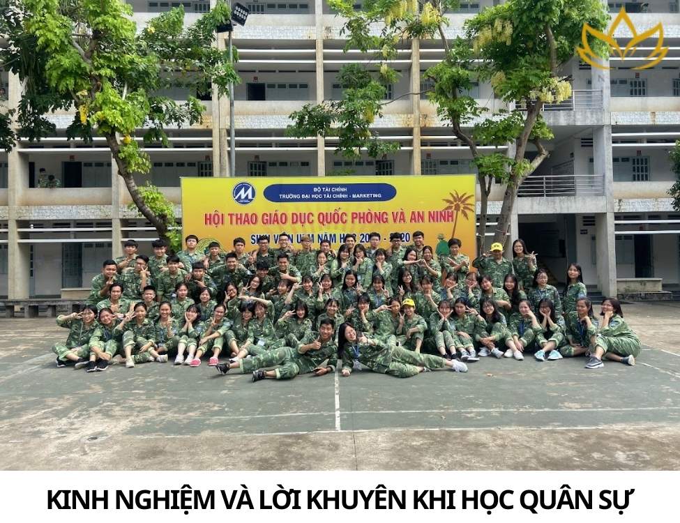 học quân sự ở đại học học những gì