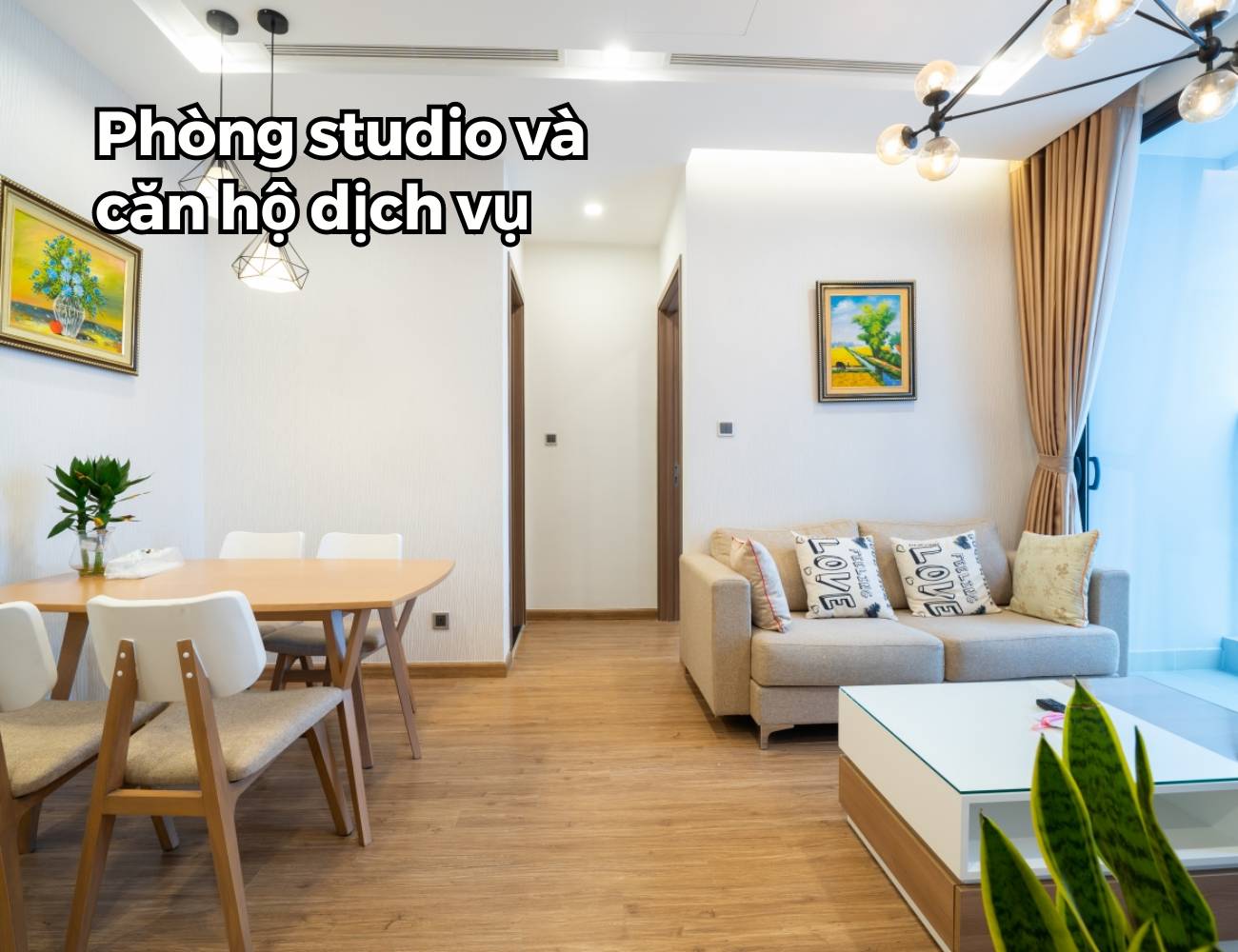 Phòng studio và căn hộ dịch vụ