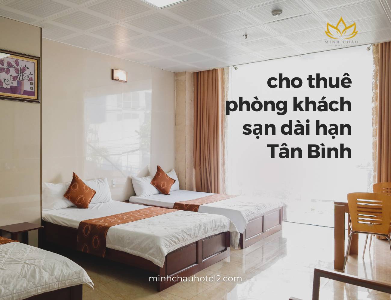 cho thuê phòng khách sạn dài hạn Tân Bình