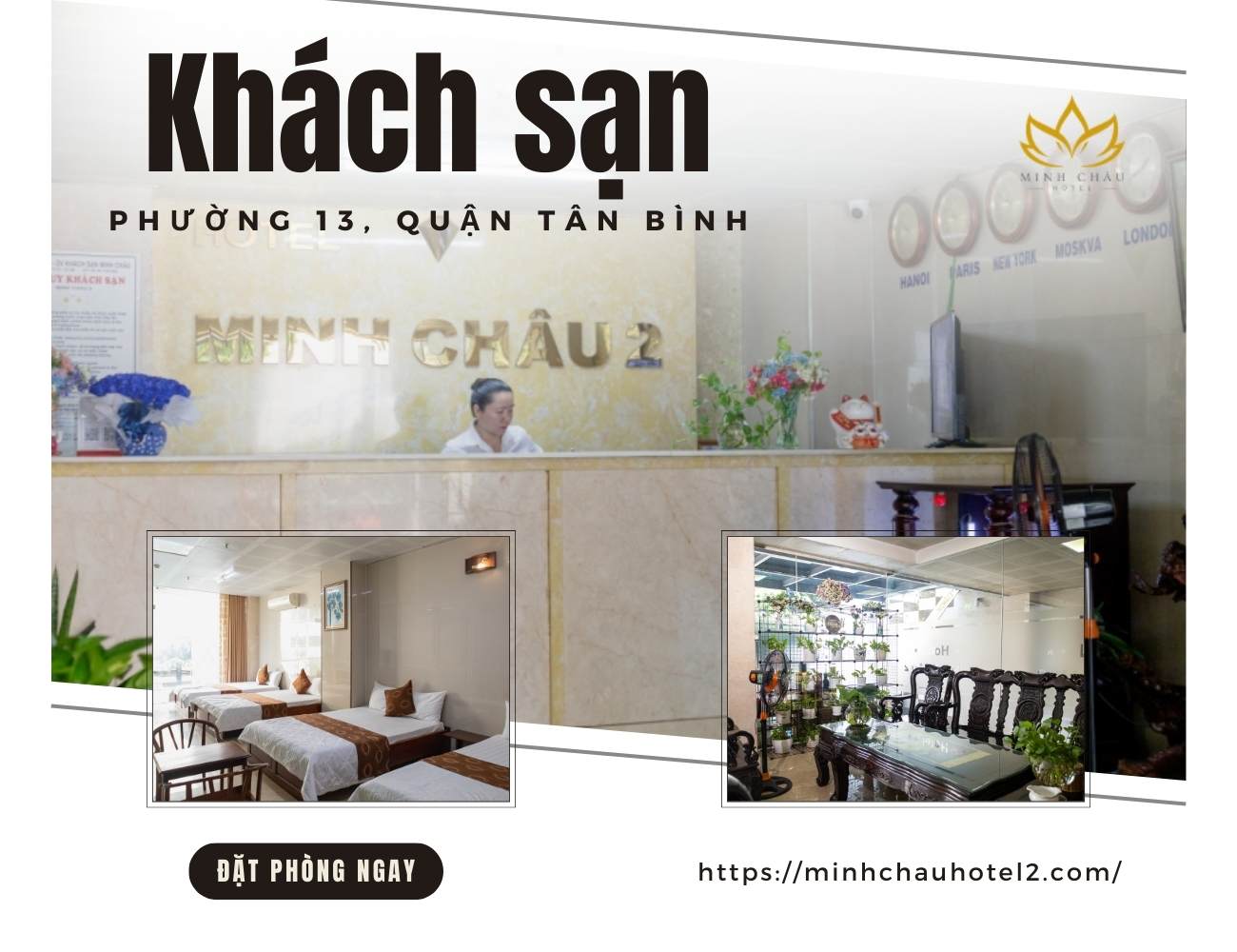 Khách sạn phường 13, quận Tân Bình